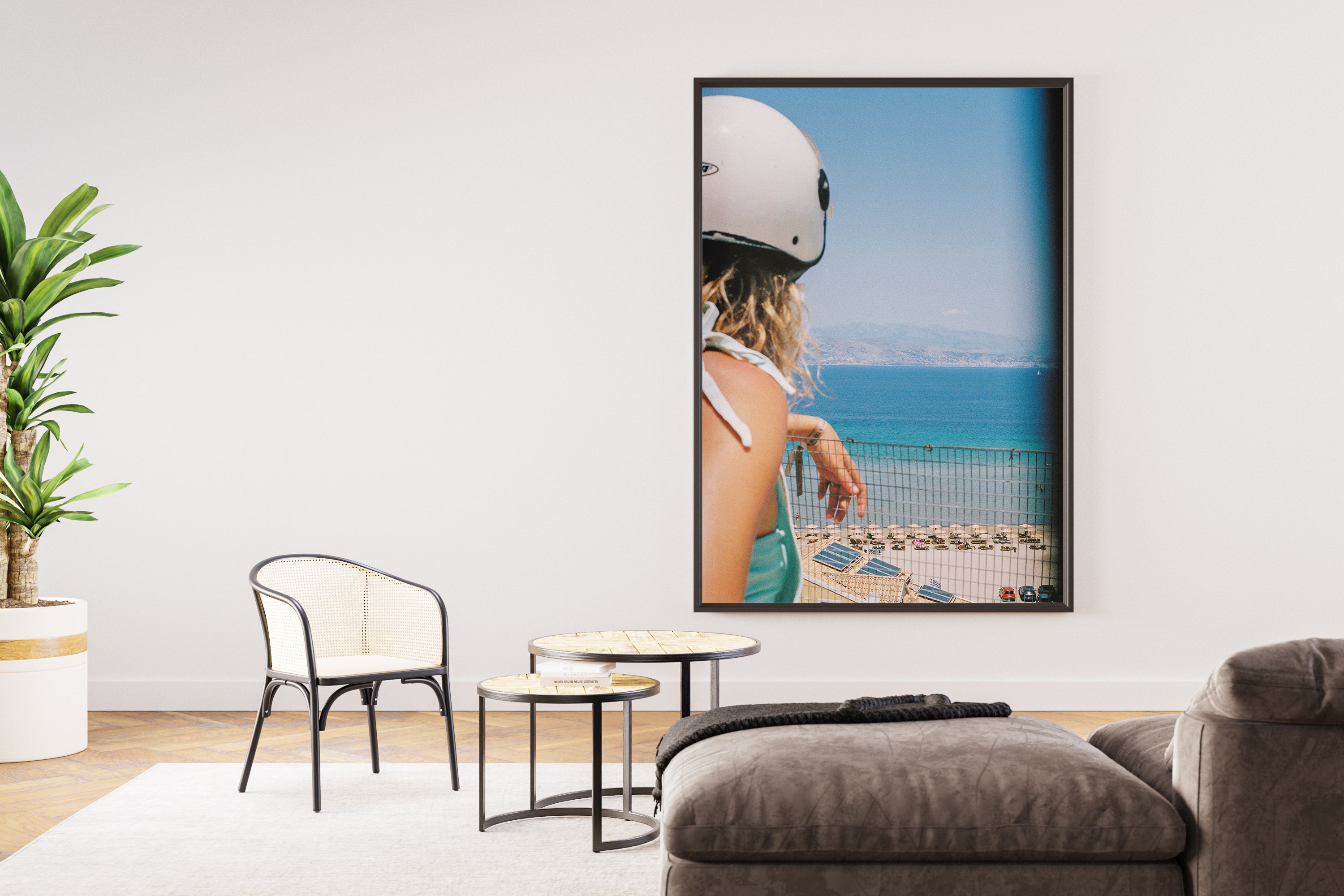 Analogue Print | Beach girl