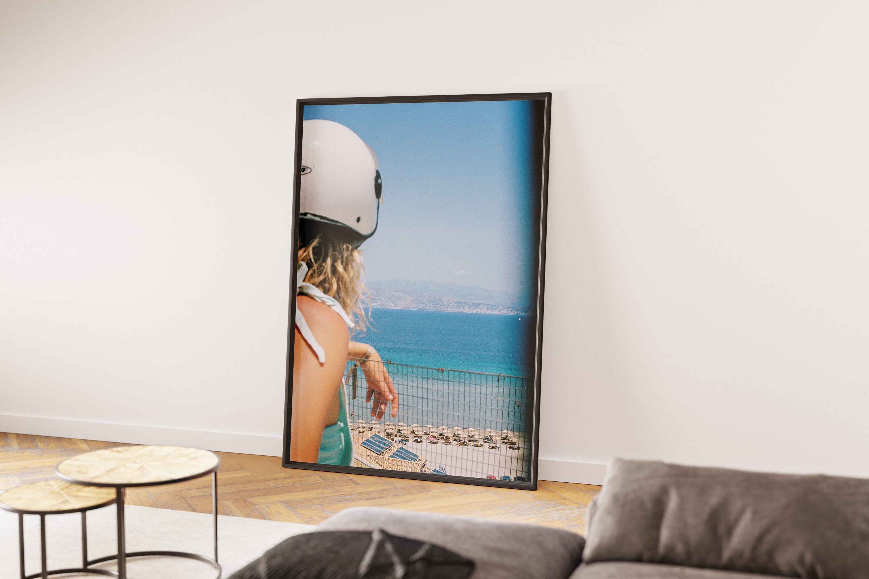 Analogue Print | Beach girl