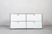 USM Sideboard 2x2 Fächer mit Klappen