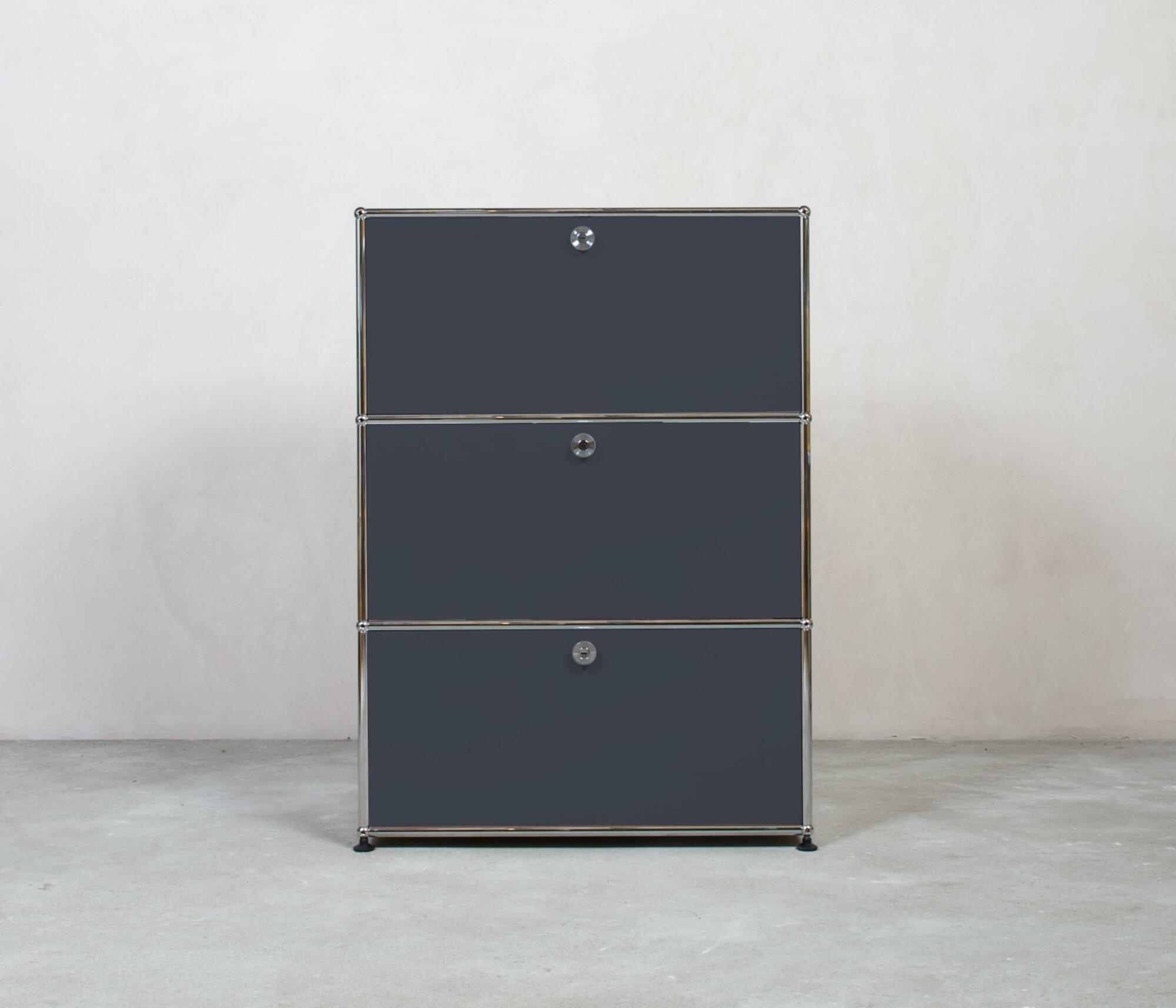 USM Haller | Highboard  | 1x3  Fächer | Sekretär