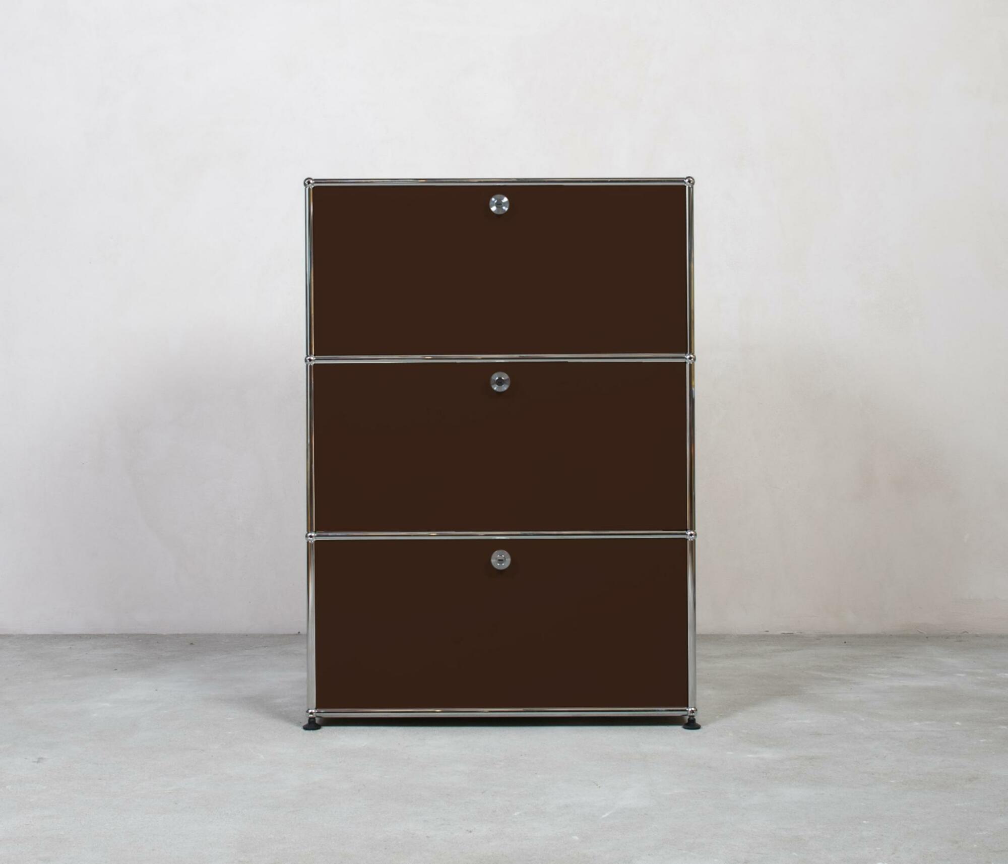 USM Haller | Highboard  | 1x3  Fächer | Sekretär