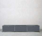 USM Haller | Lowboard | 1x3  Fächer