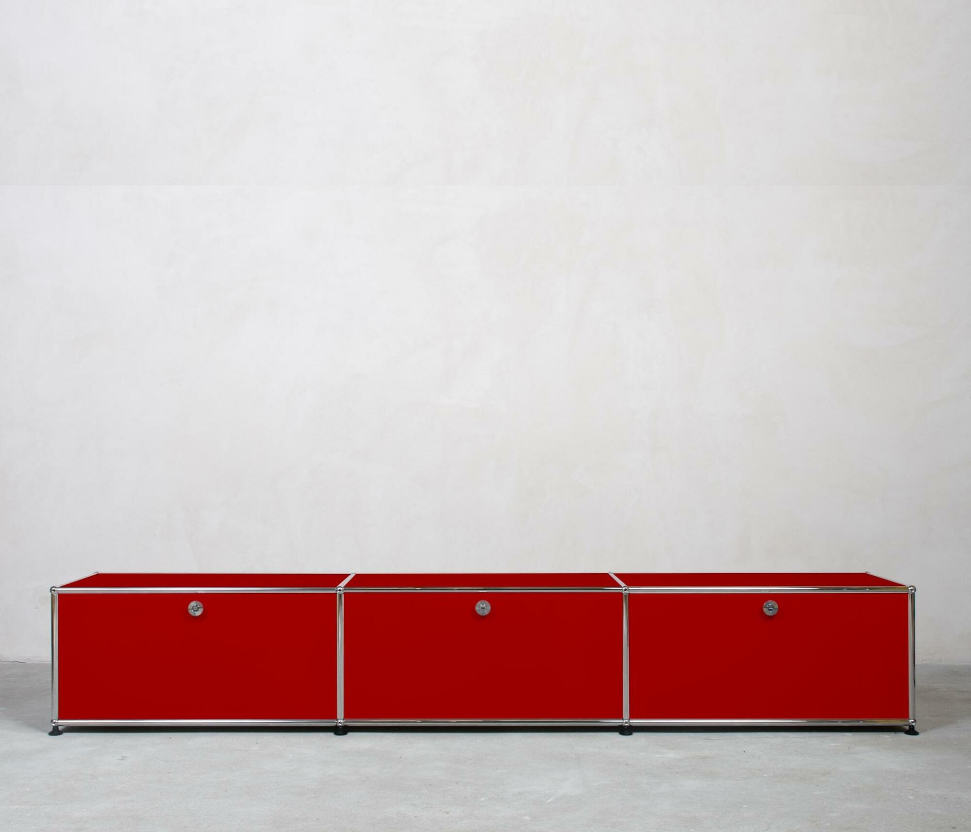 USM Haller | Lowboard | 1x3  Fächer