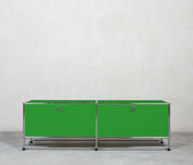 USM Haller | Sideboard | 1x2 Fächer mit Unterbau