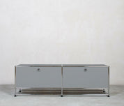 USM Haller | Sideboard | 1x2 Fächer mit Unterbau