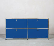 USM Haller | Sideboard | 2x2 Fächer mit Klappen