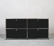 USM Haller | Sideboard | 2x2 Fächer mit Klappen