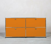 USM Haller | Sideboard | 2x2 Fächer mit Klappen