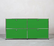 USM Haller | Sideboard | 2x2 Fächer mit Klappen