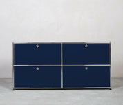 USM Haller | Sideboard | 2x2 Fächer mit Klappen