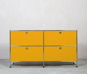 USM Haller |  Sideboard | 2x2 Fächer mit Unterbau