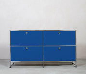 USM Haller |  Sideboard | 2x2 Fächer mit Unterbau