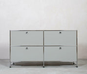 USM Haller |  Sideboard | 2x2 Fächer mit Unterbau