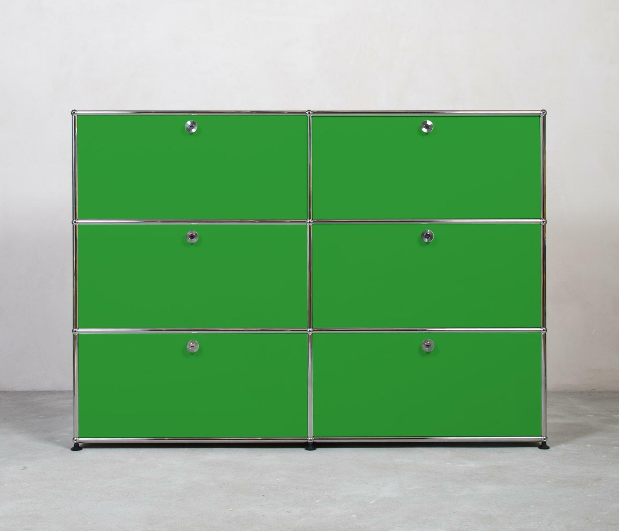 USM Haller | Highboard | 2x3 Fächer mit Klappen