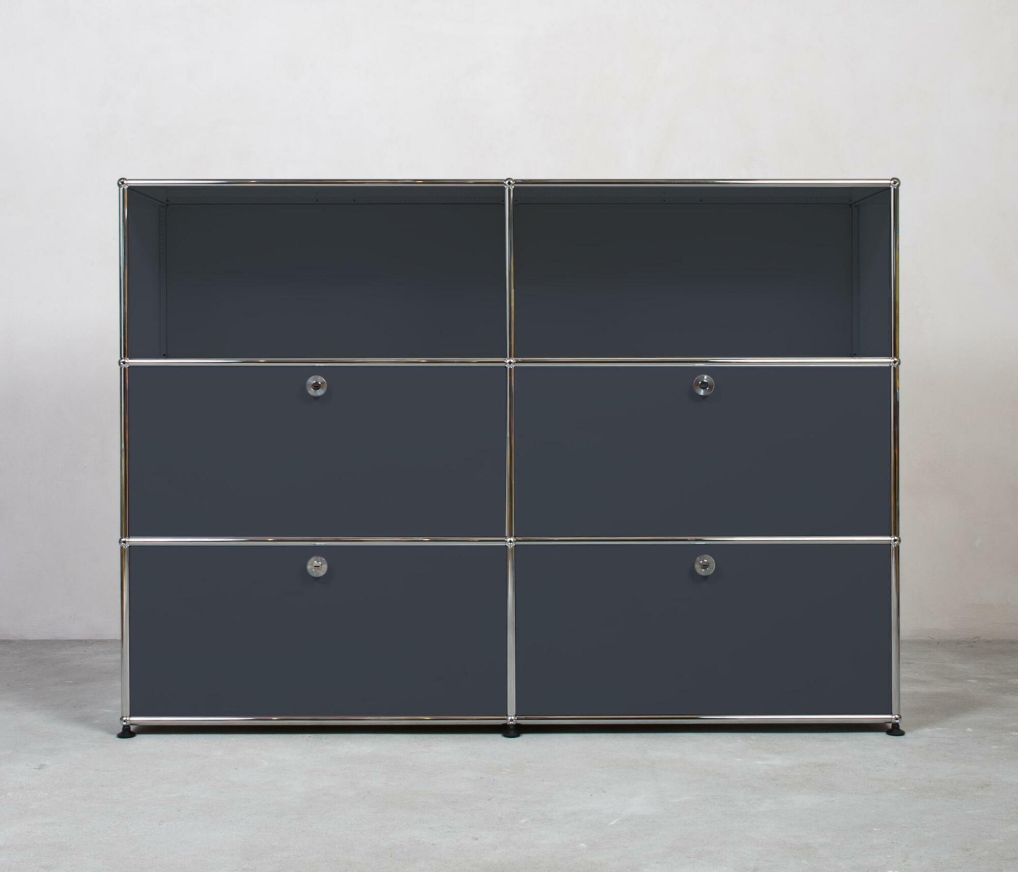 USM Haller | Highboard | 2x3  Fächer