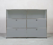 USM Haller | Highboard | 2x3  Fächer