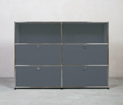USM Haller | Highboard | 2x3  Fächer