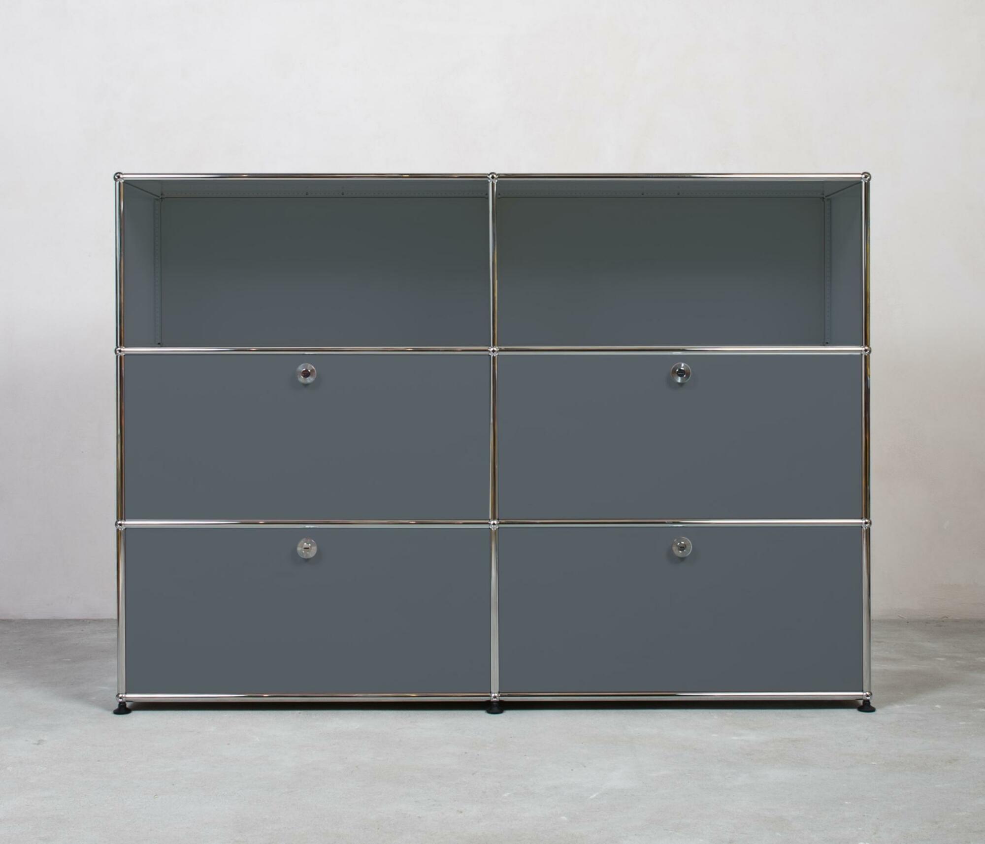 USM Haller | Highboard | 2x3  Fächer