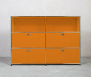 USM Haller | Highboard | 2x3  Fächer