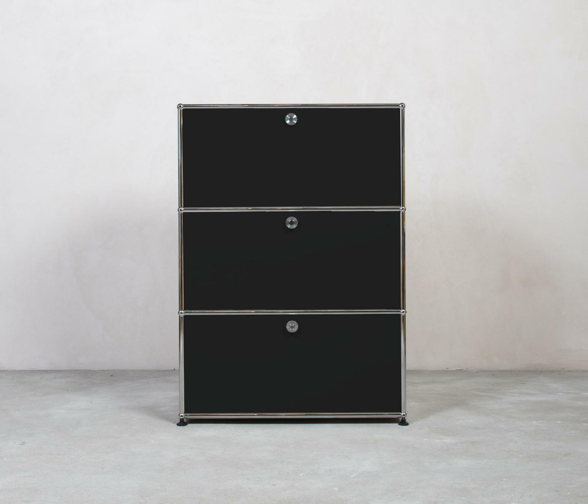 USM Haller | Highboard  | 1x3  Fächer | Sekretär