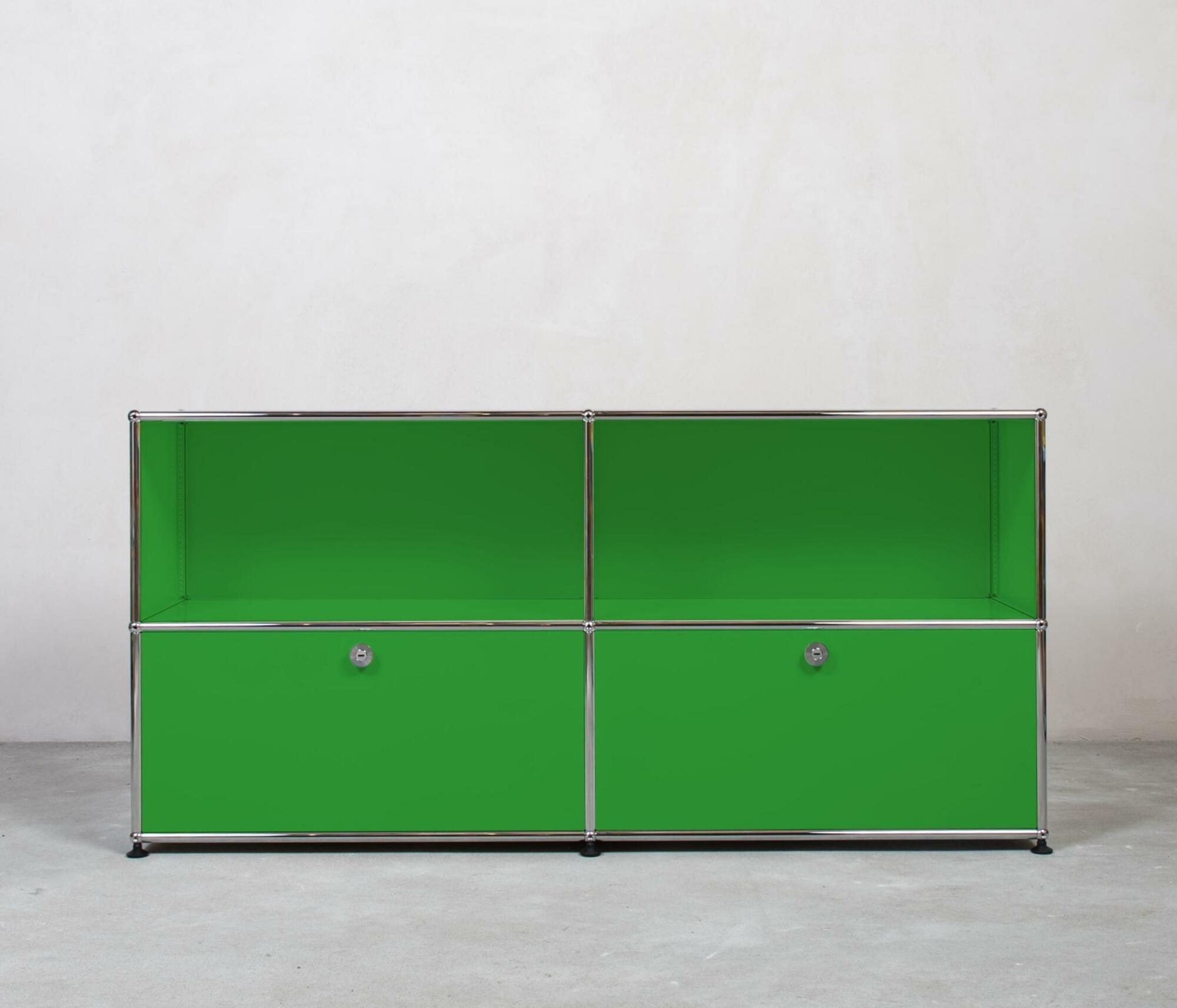 USM Haller | Sideboard 2x2 Fächer | Oben offen