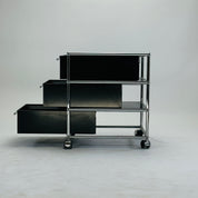 USM Haller | Rollcontainer | Schwarz