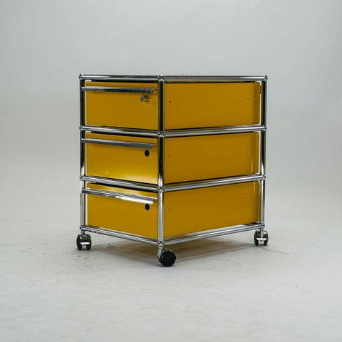 USM Haller | Rollcontainer | Gelb