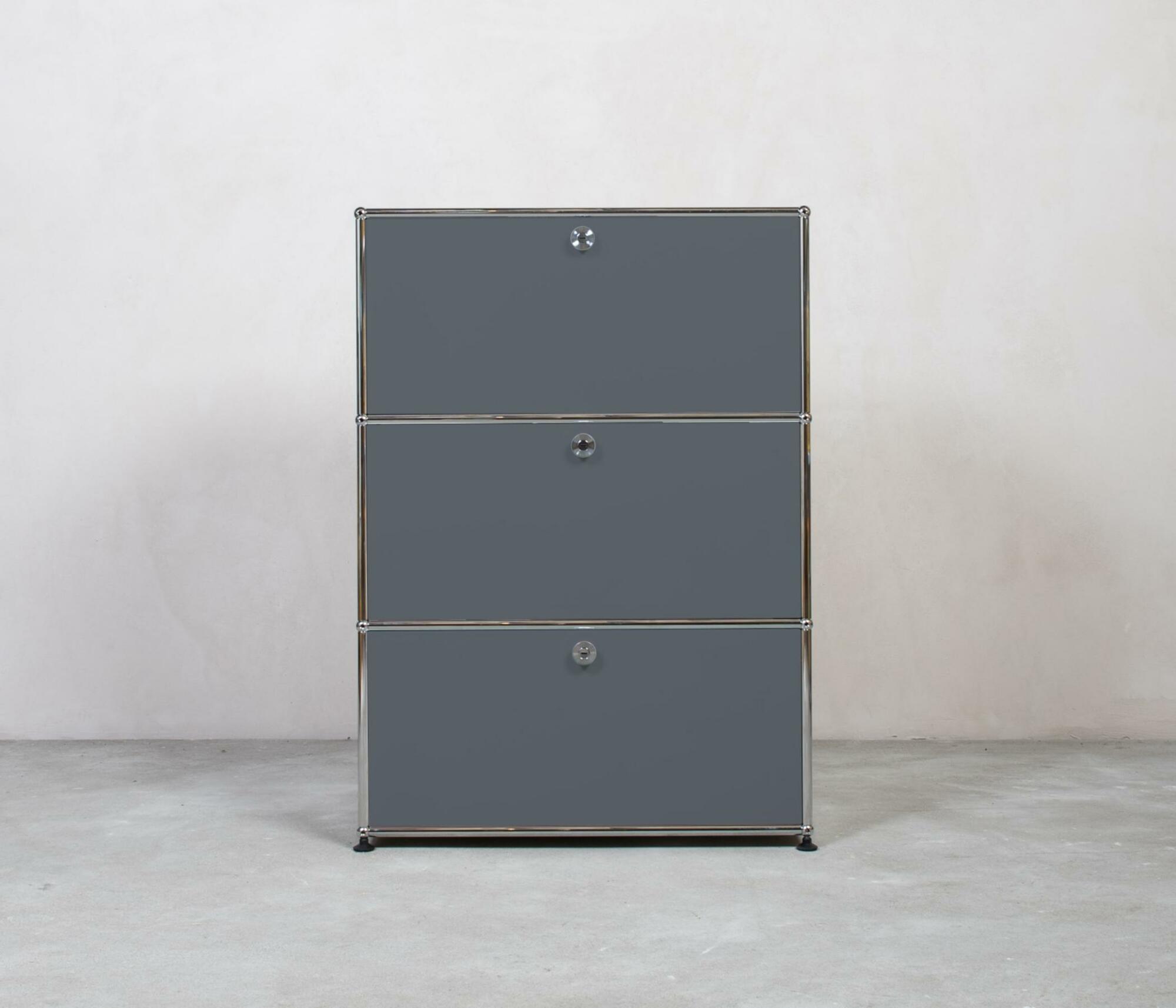 USM Haller | Highboard  | 1x3  Fächer | Sekretär