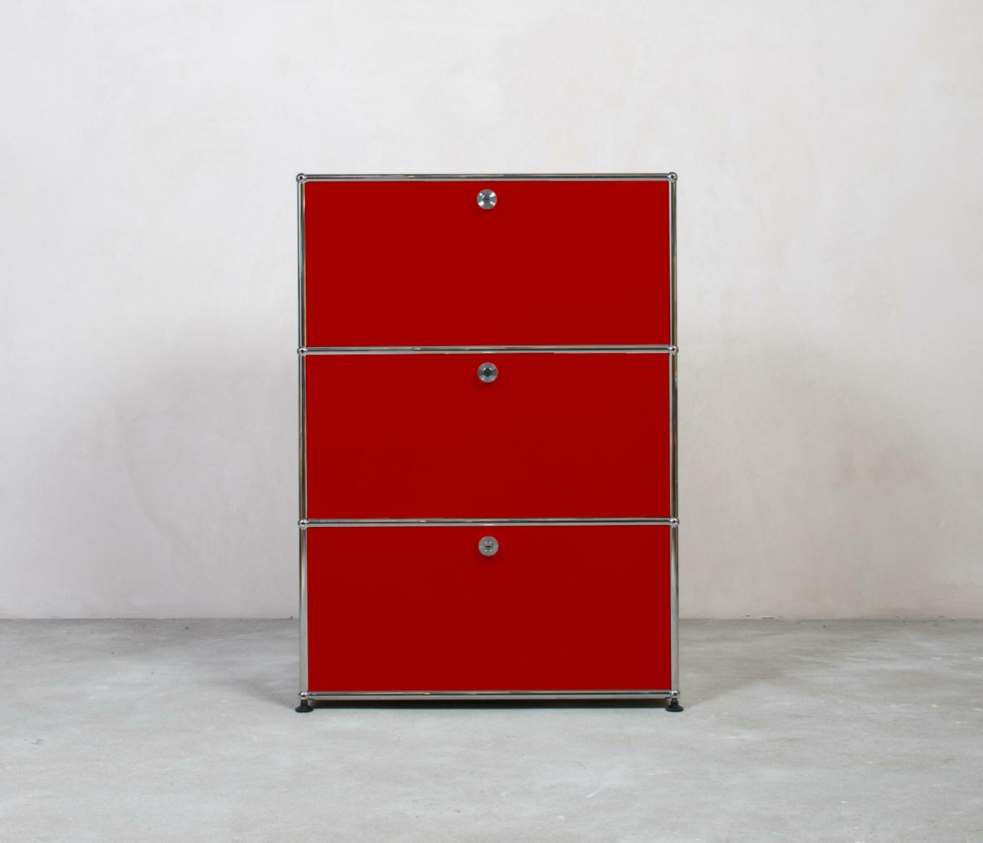 USM Haller | Highboard  | 1x3  Fächer | Sekretär