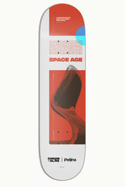 Patina x Chrom+Glas | Skateboard | Space Age