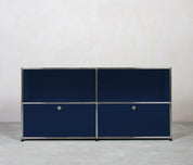 USM Haller | Sideboard 2x2 Fächer | Oben offen