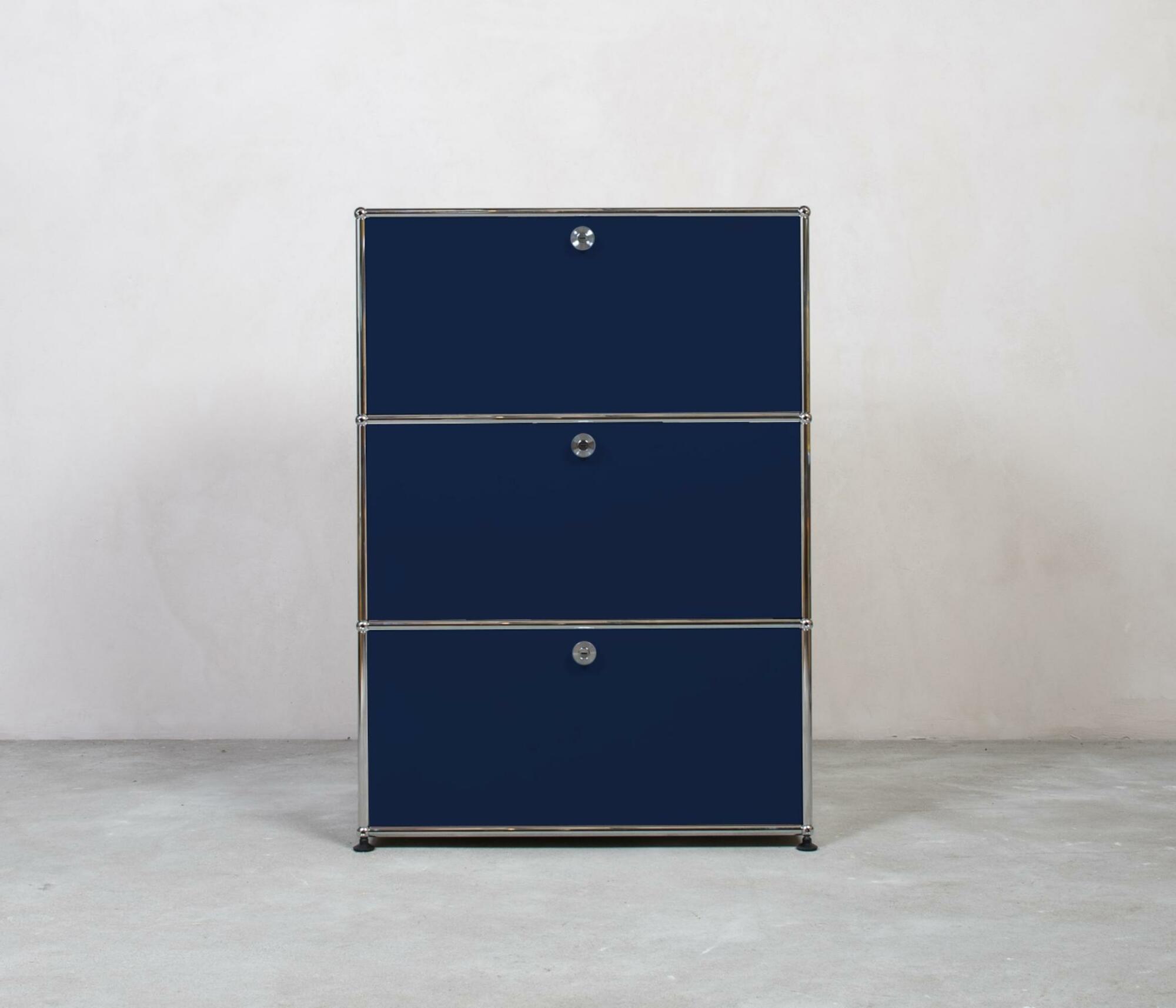 USM Haller | Highboard  | 1x3  Fächer | Sekretär