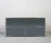 USM Haller | Sideboard 2x2 Fächer | Oben offen