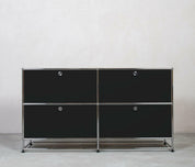 USM Haller |  Sideboard | 2x2 Fächer mit Unterbau