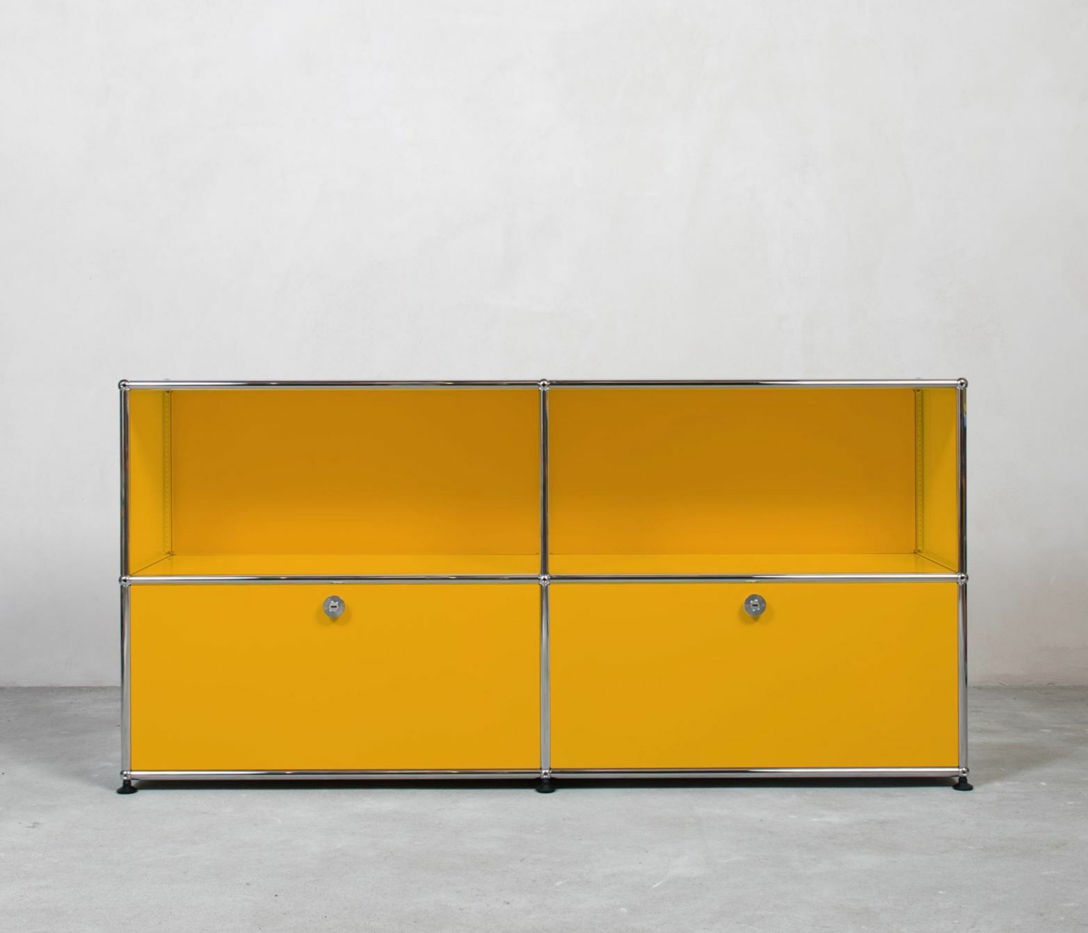 USM Haller | Sideboard 2x2 Fächer | Oben offen