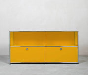 USM Haller | Sideboard 2x2 Fächer | Oben offen