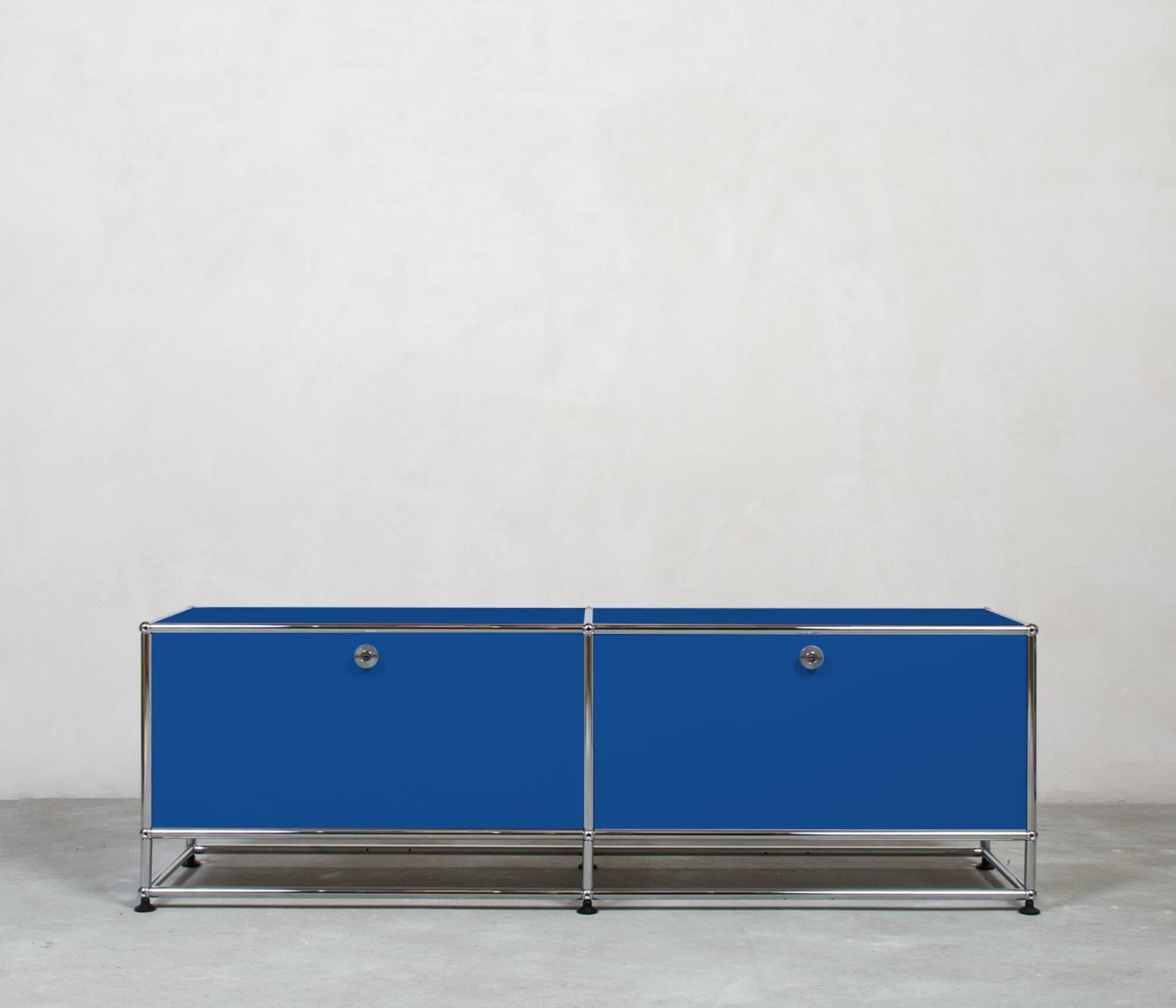 USM Haller | Sideboard | 1x2 Fächer mit Unterbau