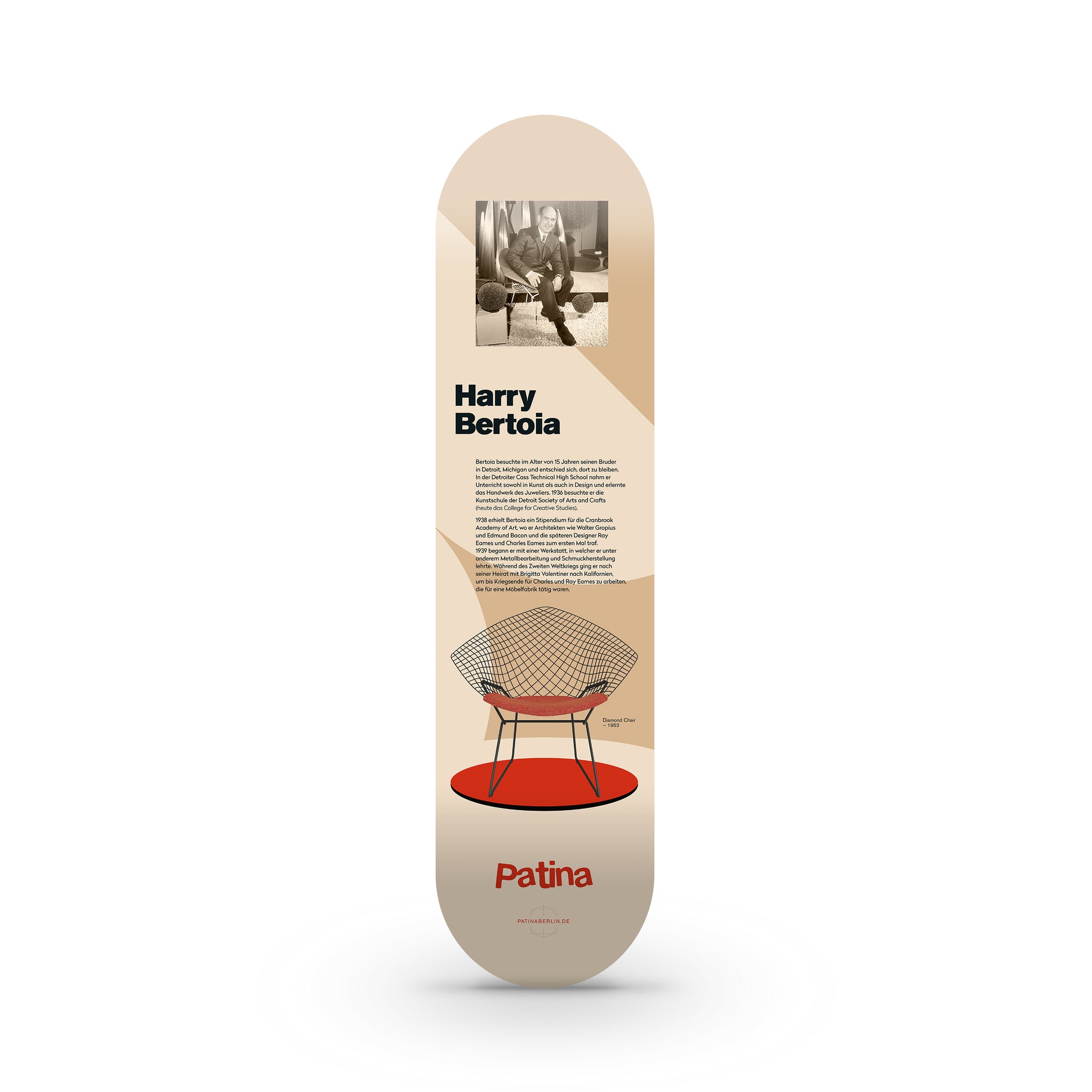 Skateboard Deck | Harry Bertoia