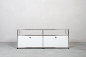 USM Sideboard 1x2 Fächer mit Aufbau