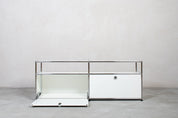 USM Sideboard 1x2 Fächer mit Aufbau