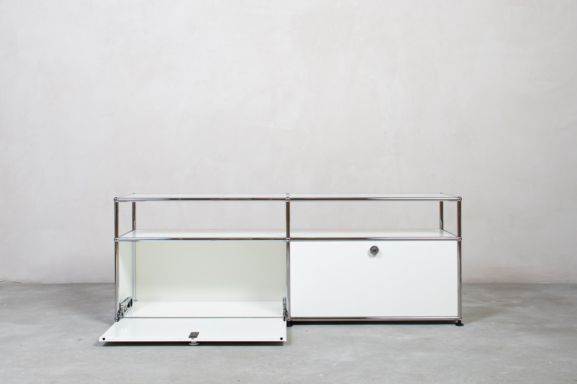USM Sideboard 1x2 Fächer mit Aufbau