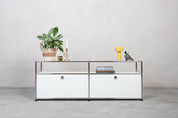 USM Sideboard 1x2 Fächer mit Aufbau