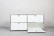 USM Sideboard 2x2 Fächer mit Klappen