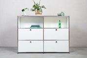USM Sideboard 2x3  Fächer | Offen