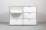 USM Sideboard 2x3 Fächer mit Klappen