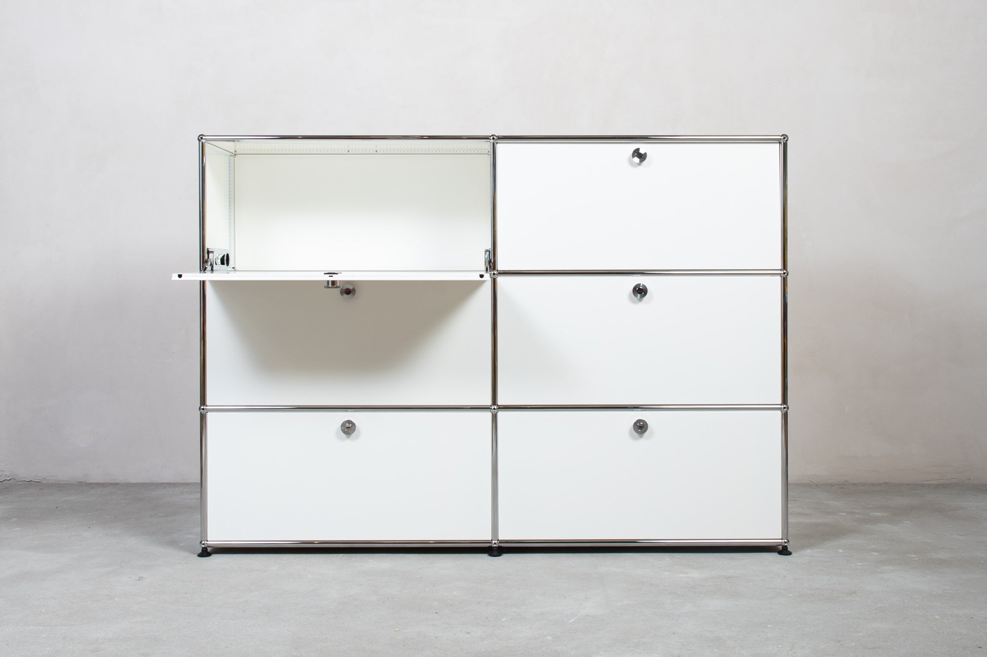 USM Sideboard 2x3 Fächer mit Klappen
