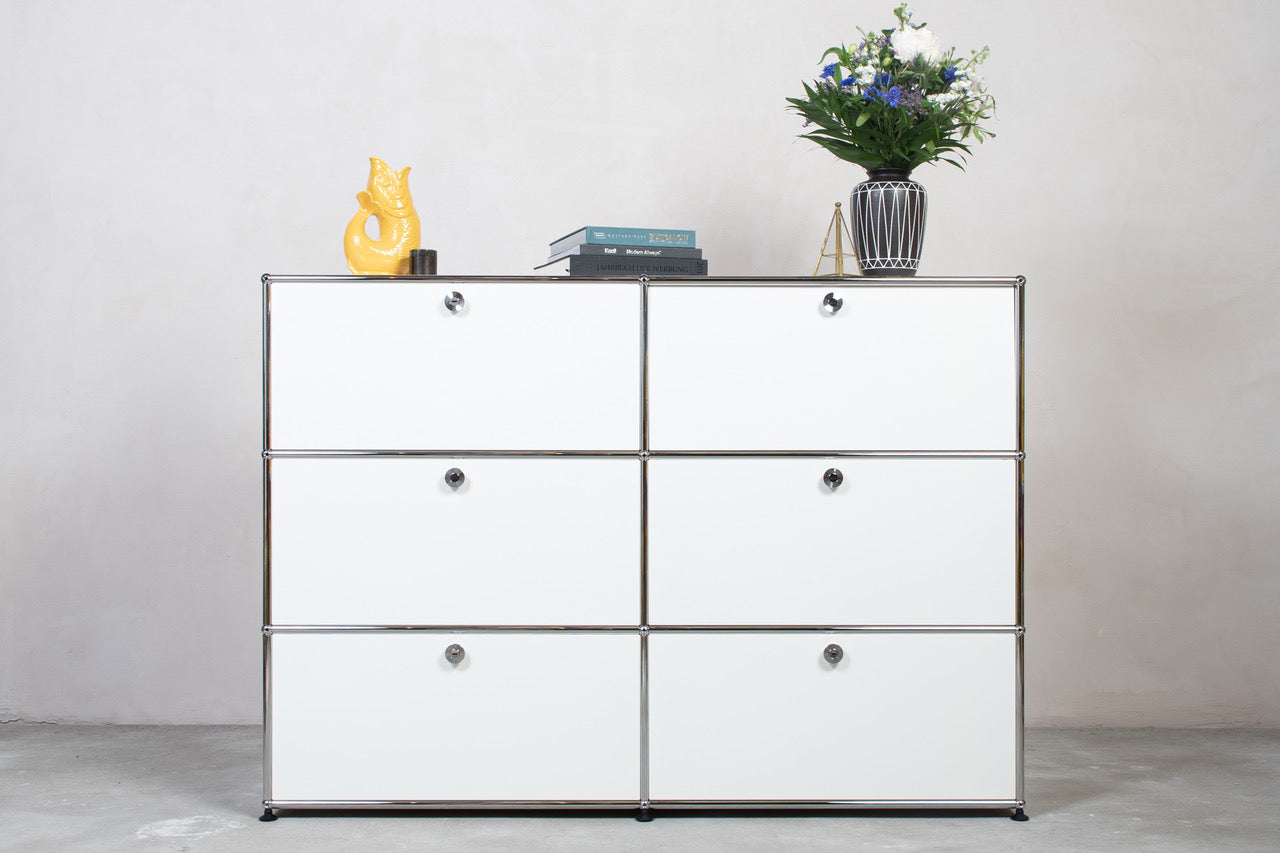 USM Sideboard 2x3 Fächer mit Klappen